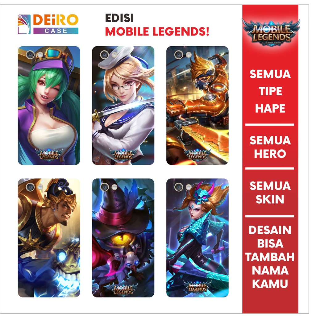 Custom Case Mobile Legends Semua Tipe HP