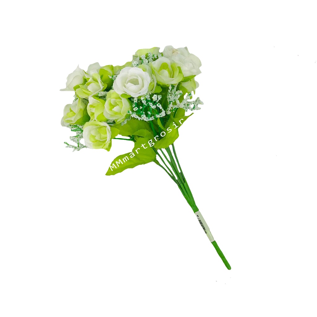 Bunga rose Batang Platik / Bunga Dekorasi / bunga Hias / bunga Artificial