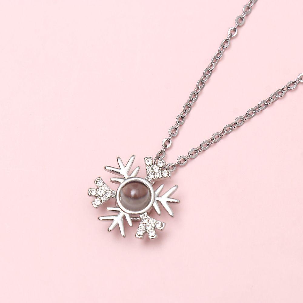 Kalung LILY Untuk Pacar Pernikahan Lamaran Hadiah Valentines Day 100bahasa Kata I Love You