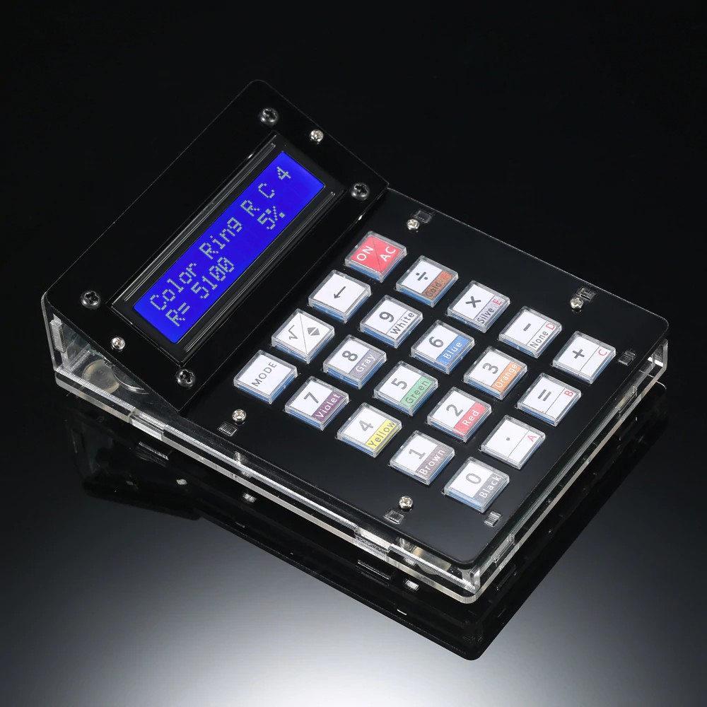 

IMPORT DIY Calculator Counter Kit Calculator DIY Kit LCD Multi-purpose Electronic Calculator