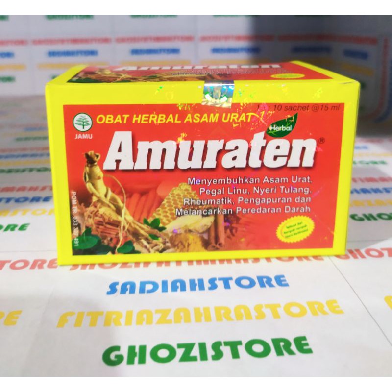 AMURATEN ASAM URAT PEGAL LINU NYERI TULANG REMATIK PENGAPURAN