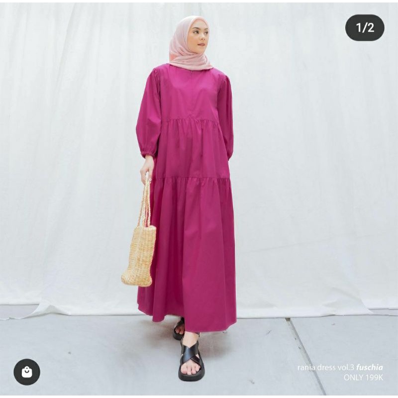 Rania dress Fuschia Nuna_id