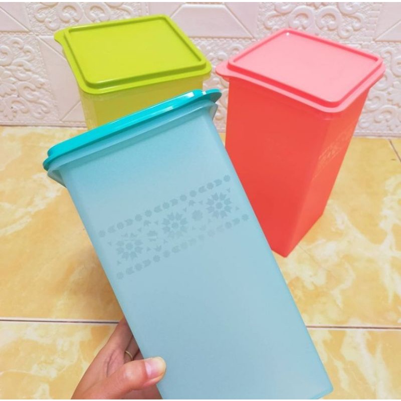 Mosaic Sweet Saver/Sweet Saver/Toples Tupperware/mosaic Canister/Mosaic Sweet Saver Ungu