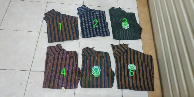 Baju Surjan Dewasa / Lurik Dewasa ( 6 motif )