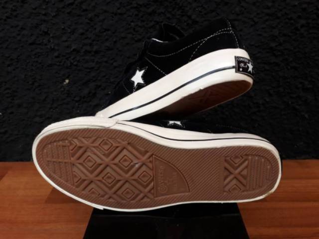 CONVERSE LOW VELCRO BLACK WHITE PREMIUM BNIB MADE IN VIETNAM SIZE 40/41/42/43/44