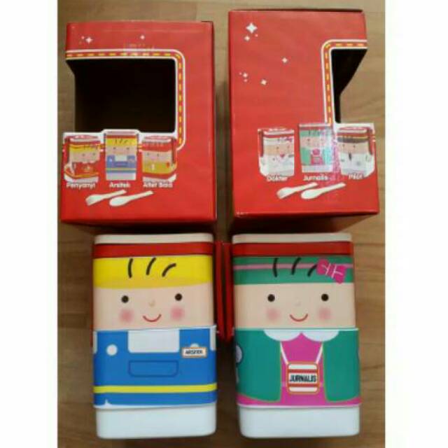 Lunch Box Bento Set Chila Chilo jurnalis By Morinaga