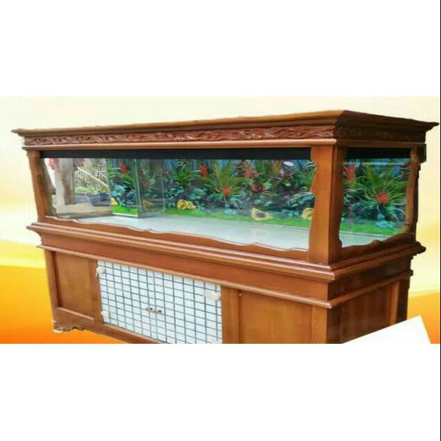 aquarium lemari set 150x50x50 Shopee  Indonesia