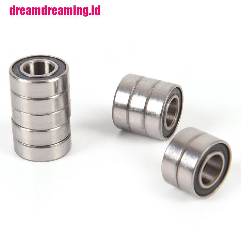 (dreamdreaming.id) 10pcs 688-2RS 688 RS Bearing / Ball Bearing Miniatur Bahan Karet