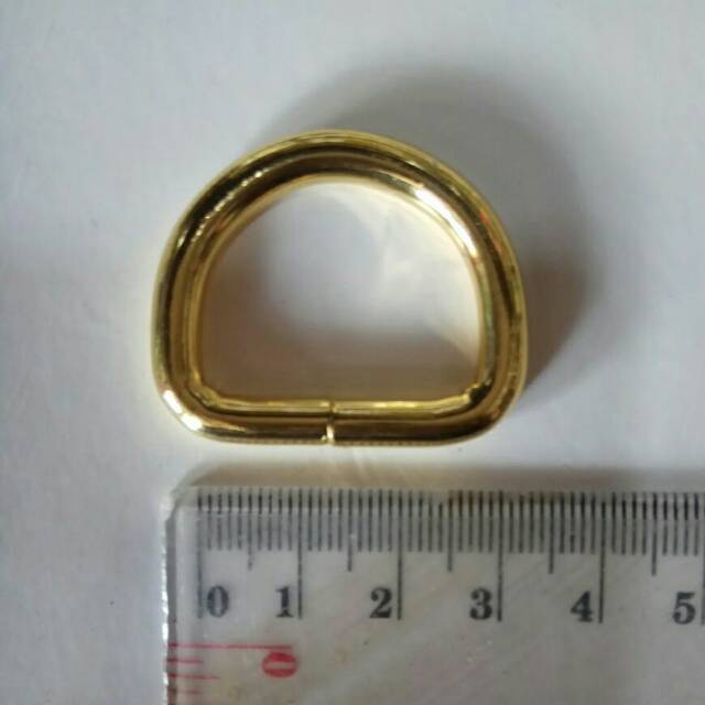 

(1pc) Ring D 2,5cm gold tebal