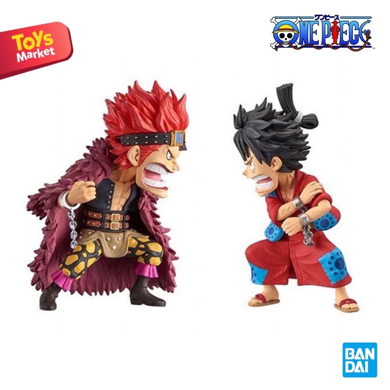 BANPRESTO WCF One Piece Eustass Kid & Luffy Wano