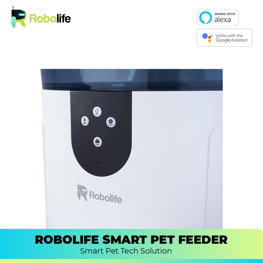 ROBOLIFE TEMPAT MAKAN HEWAN OTOMATIS / SMART PET FEEDER