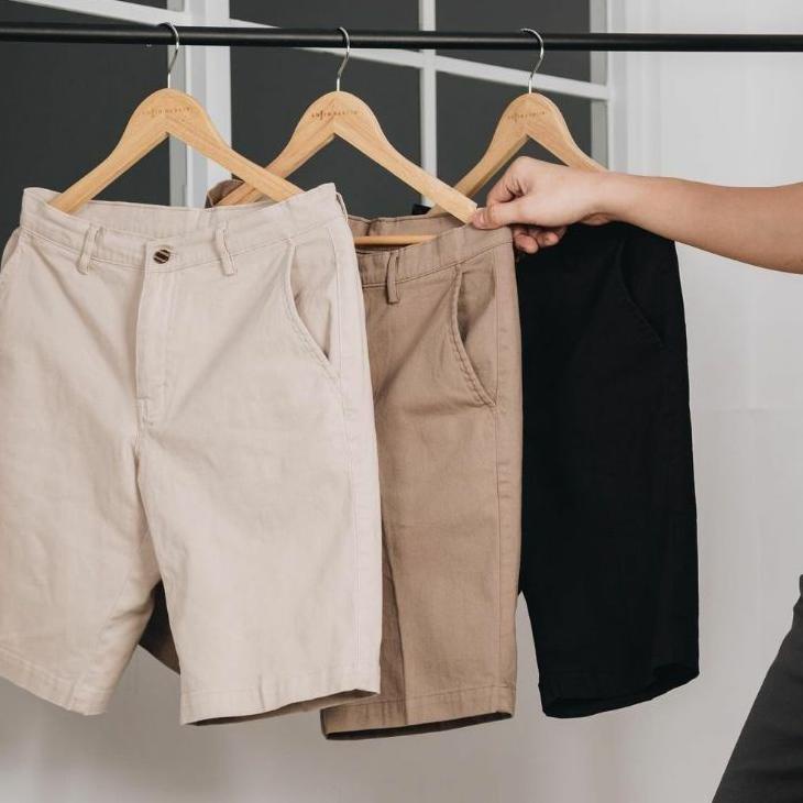 Terbaik.. Celana chino pendek pria orginal gefaliano