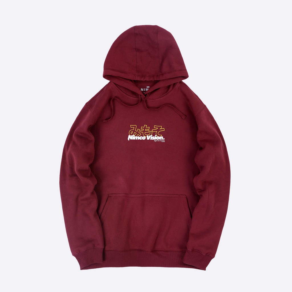 NIMCO HOODIE | LOSE01-U017-Y-MAROON  Hoodie Uniex