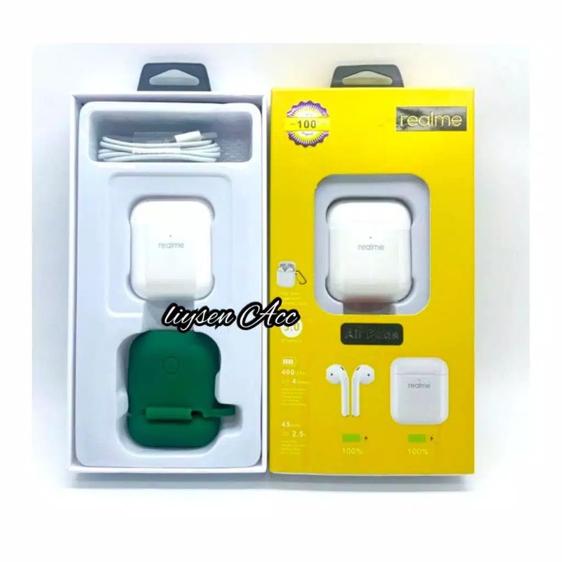 Realme Air Buds Pro With Case Wireless Earphone 5.0 Headset Bluetooth