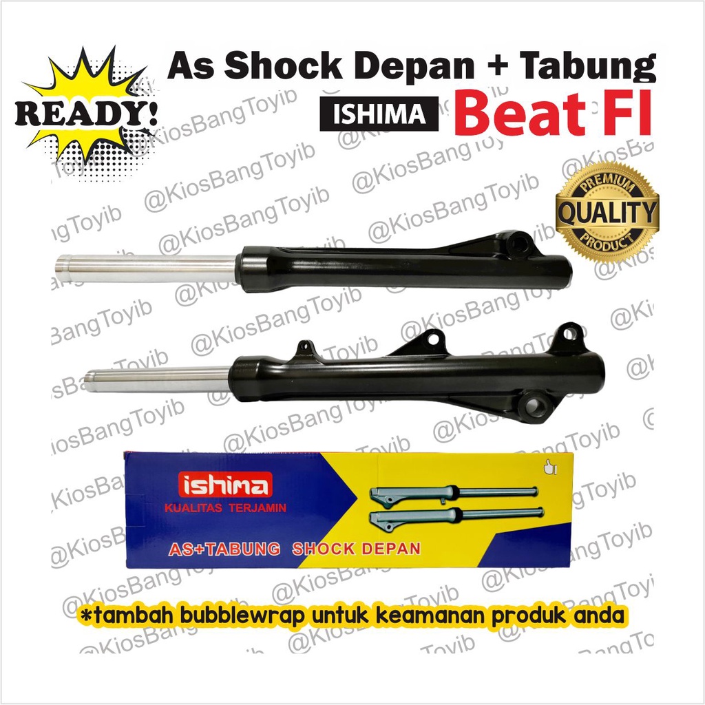 As Shock Skok / Shockbreaker Depan + Tabung Beat FI (ISHIMA)