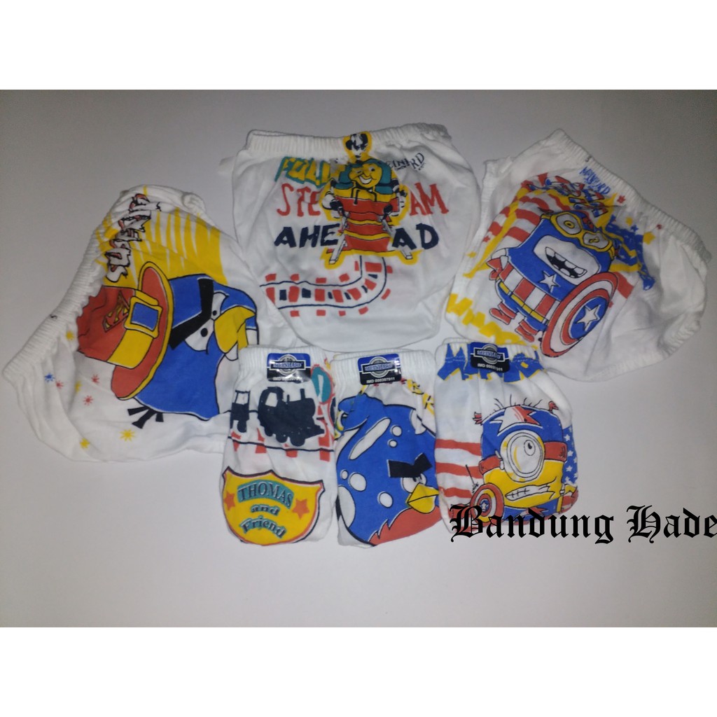 celana dalam anak laki-laki/pakaian dalam anak