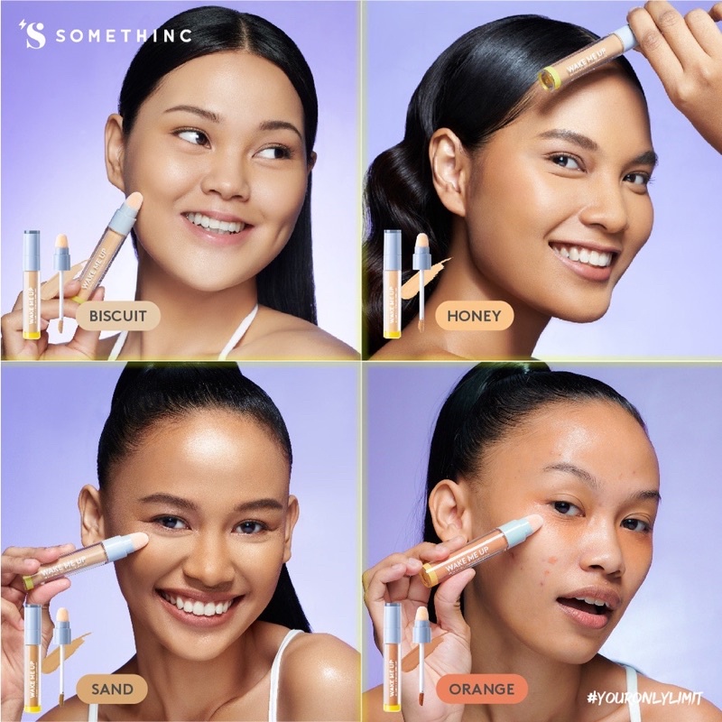 SOMETHINC WAKE ME UP HD Blur Full Coverage Concealer