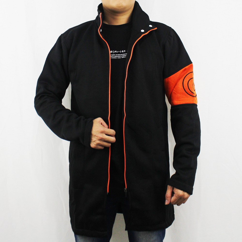 JAKET JUBAH NARUTO THE LAST SIZE M L XL XXL ORIGINAL ARIGATOU - JAKET NARUTO THE LAST  - JAKET NARUTO SHIPPUDEN - JUBAH ANIME NARUTO