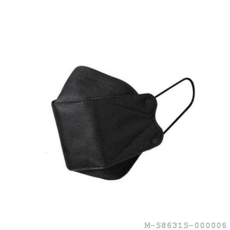 MASKER KF94 4PLY BLACK WHITE