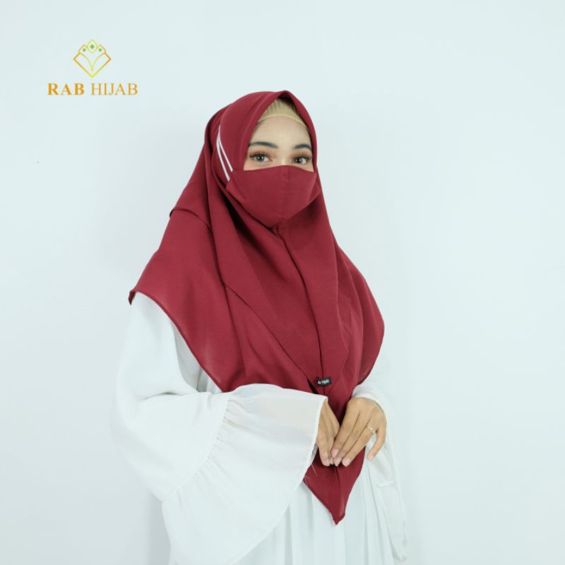 Belinda Khimar Instant Premium by Rab Hijab