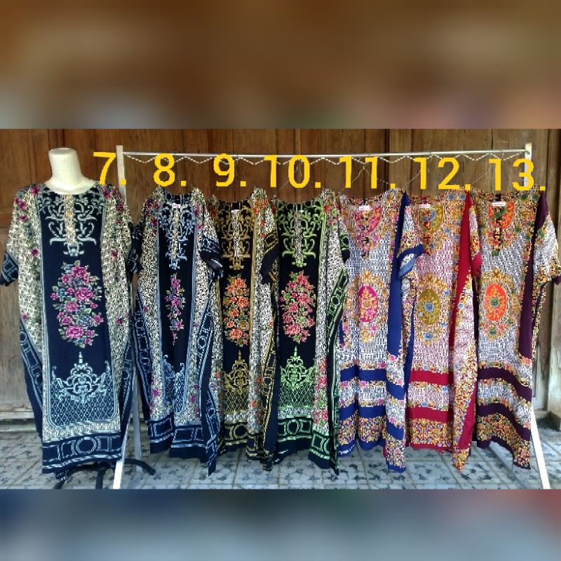 daster super jumbo gajah putih 5XL LD 165