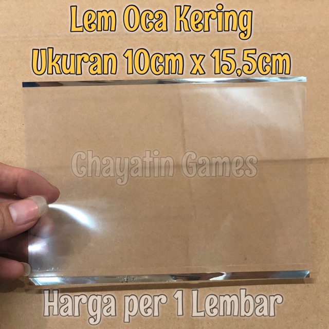 Lem OCA Kering - Lem LCD Touchscreen Universal