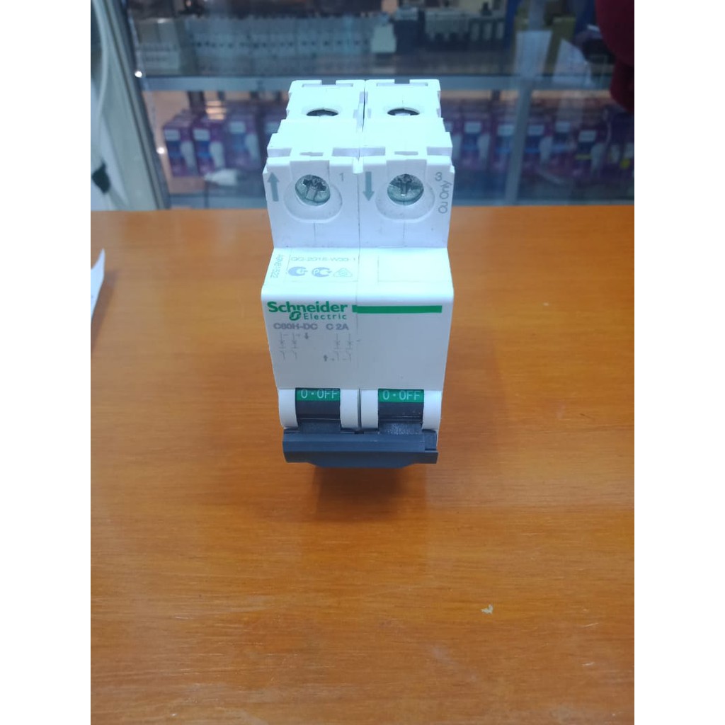 MCB C60H-DC 2P 2A Schneider