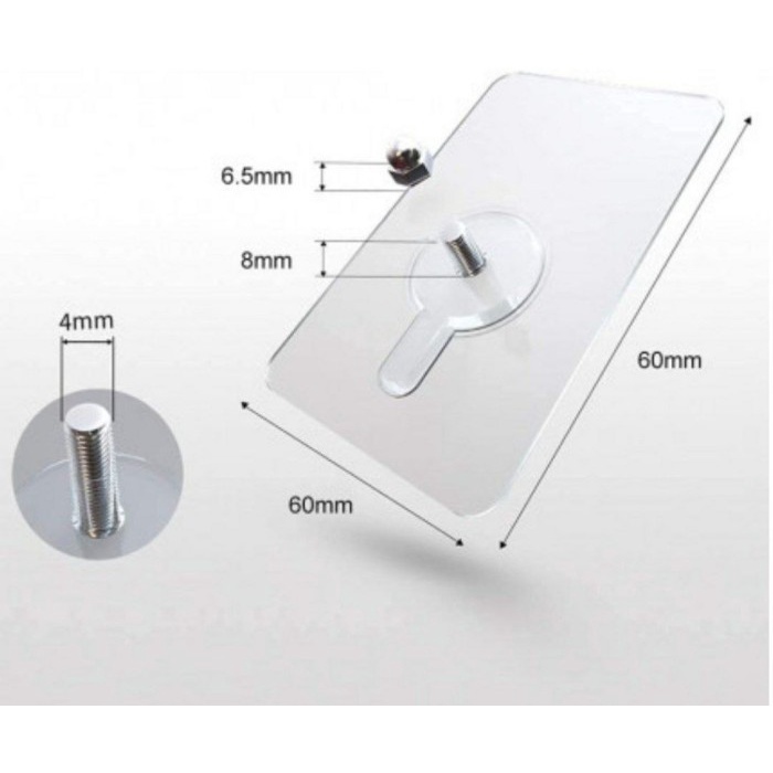 barokah gamis PunchFree Screw Hooks