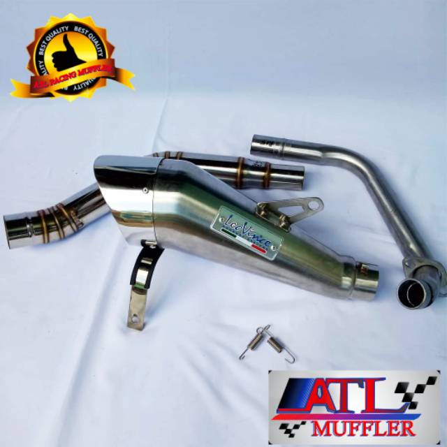 KNALPOT LEOVINCE  R15, Xabre, Vixion (Old,New Lightning,New Advance), Nmax, Byson, Scorpio z, Jupite