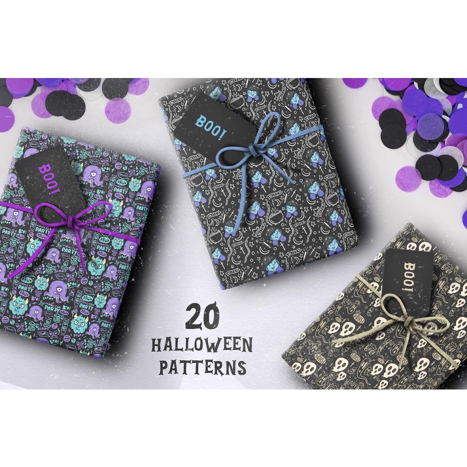 Halloween Bundle 150 Elements