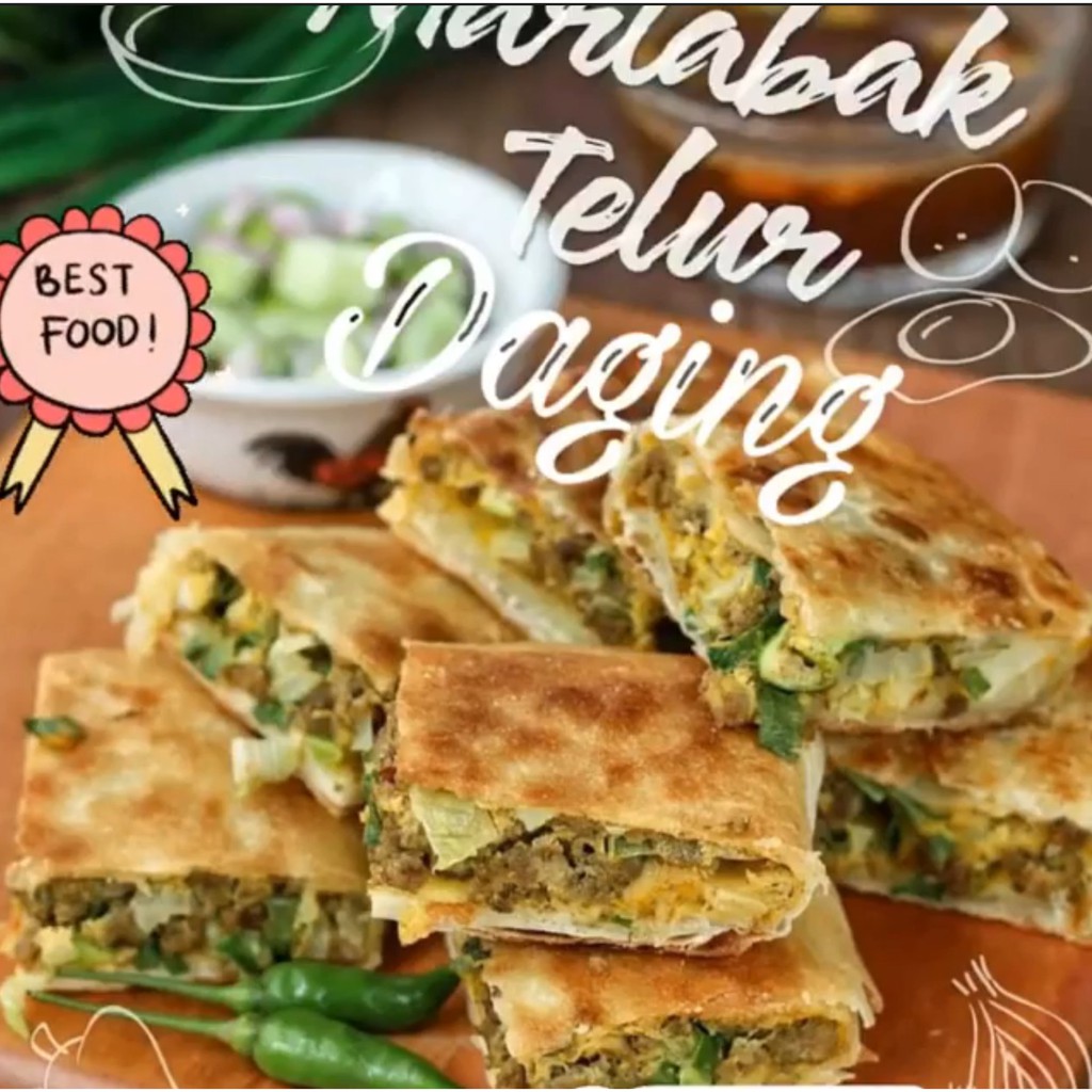 

martabak telor isi daging