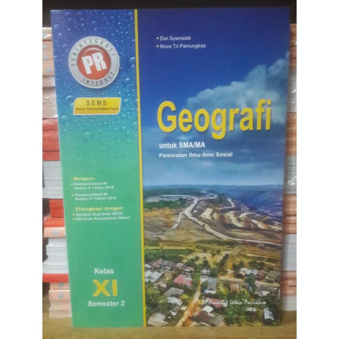 Pr Geografi Kelas 11 Sma Ma Semester 2 Peminatan Intan Pariwara Revisi Shopee Indonesia