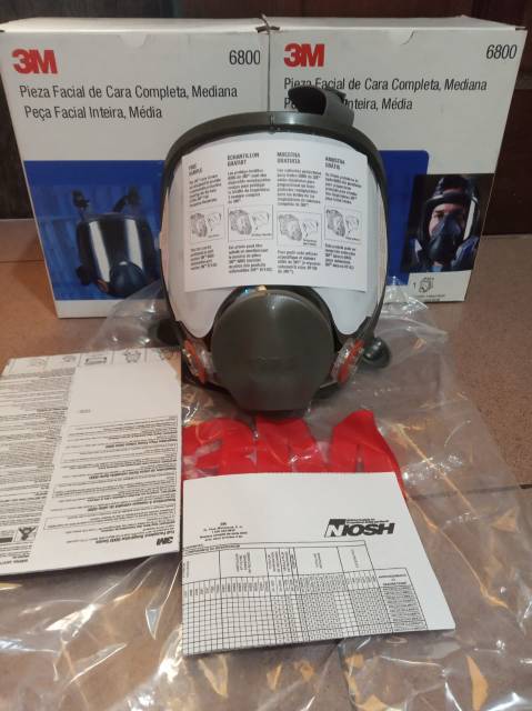 Promo Masker Respirator 3M 6800 + Catridge