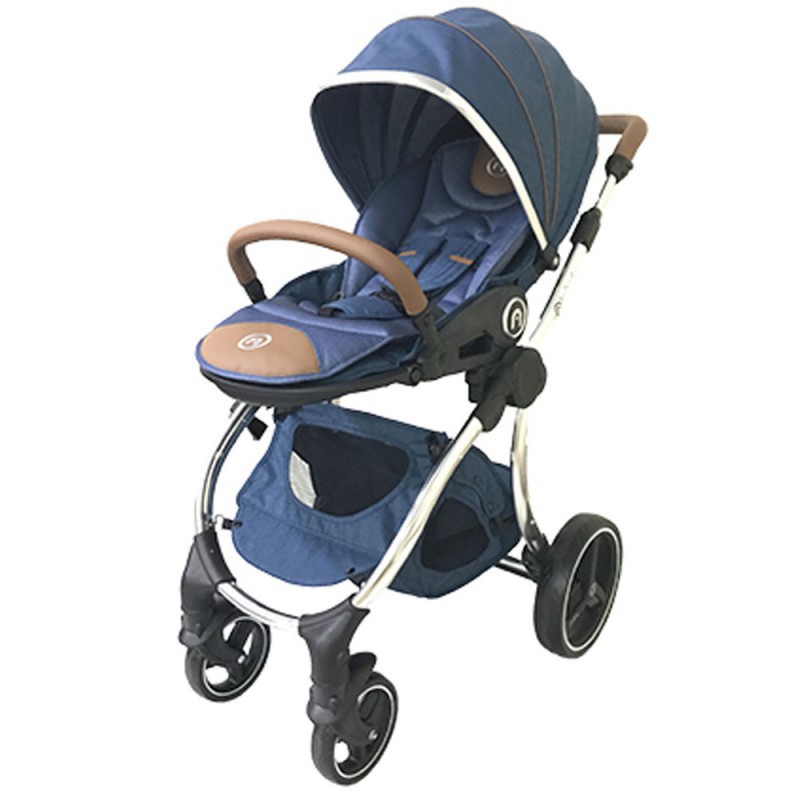 Hybrid Curve Stroller Mirror frame - Blue