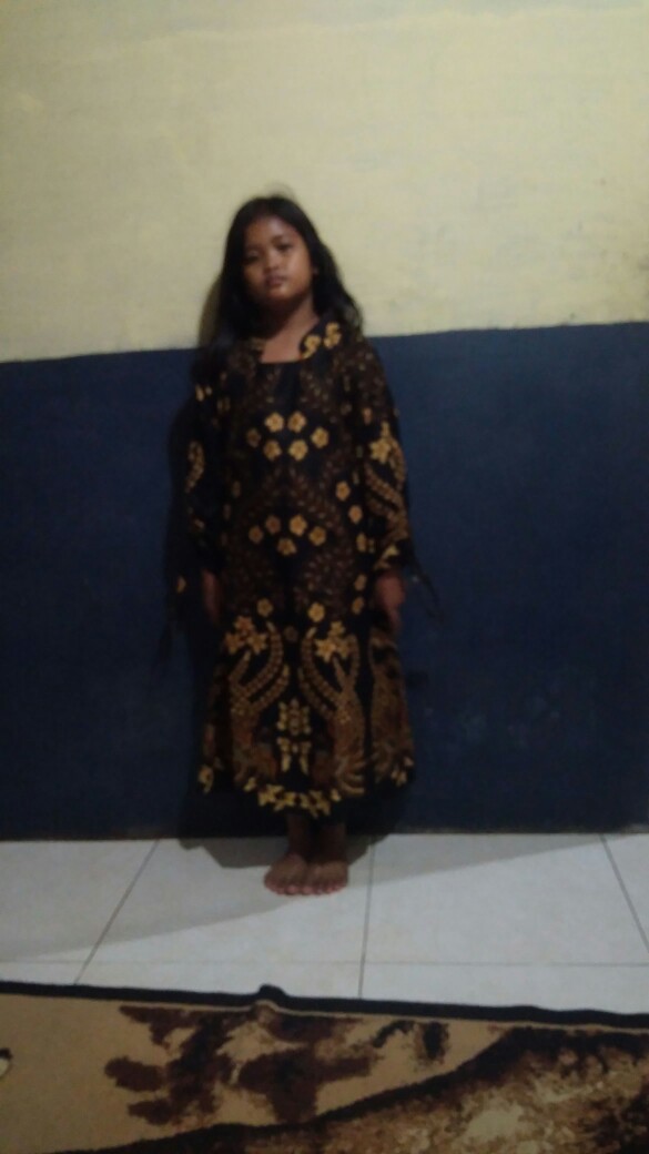 Baju Tunik Batik Fashion Atasan Tunik Cewek Kantor Outer Solo Td 002