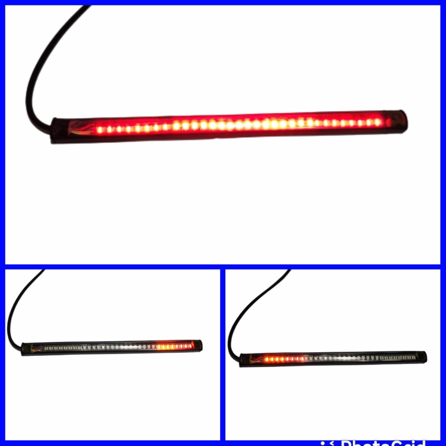 Lampu led fleksibel stoplamp sein sign sen motor mobil box DRL stop High Quality biru