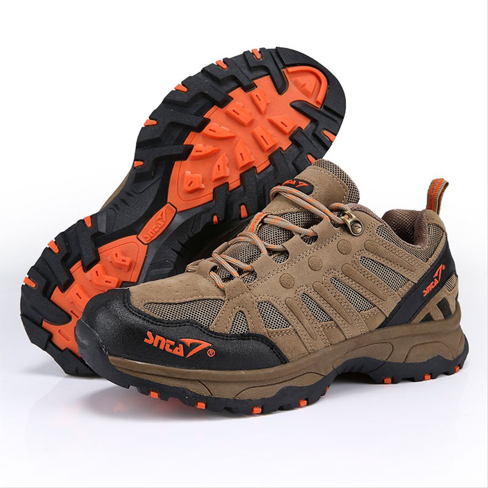 Sepatu Gunung & Outdoor SNTA 434 Semi Waterproof - Beige Brown