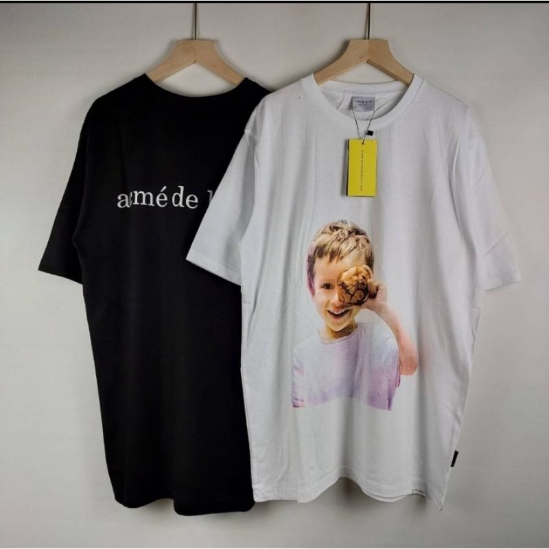 Baju adlv viral / kaos wanita / kaos pria / warna hitam / putih lengan pendek