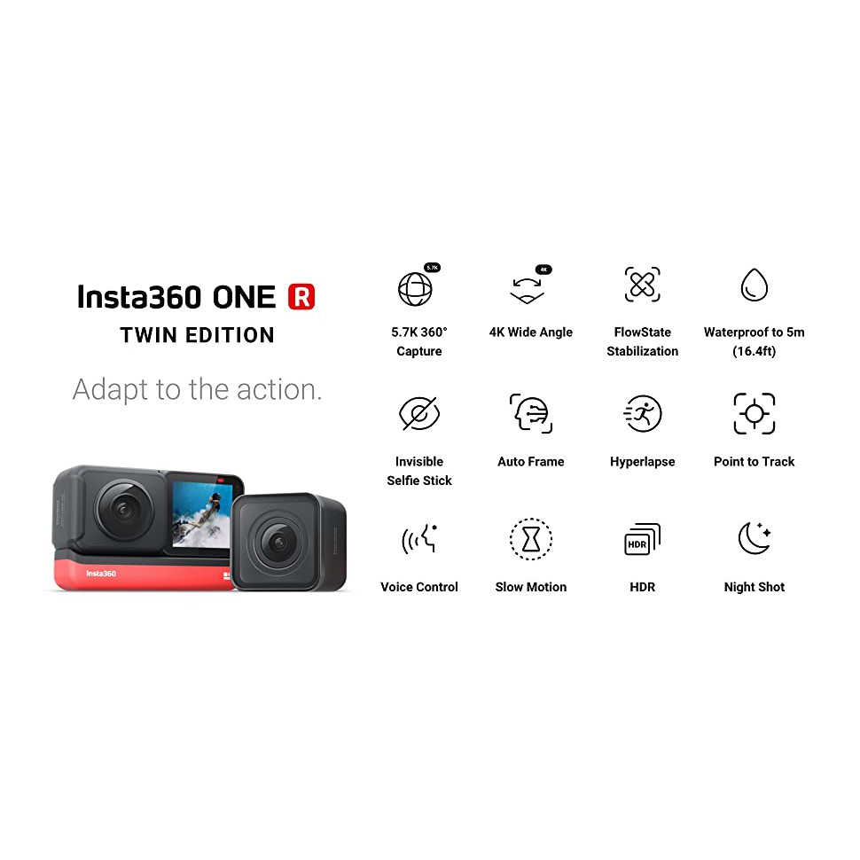 Insta360 One R Twin Edition Action Cam-4