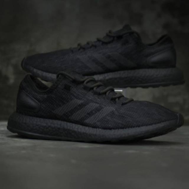 adidas pure boost ltd triple black