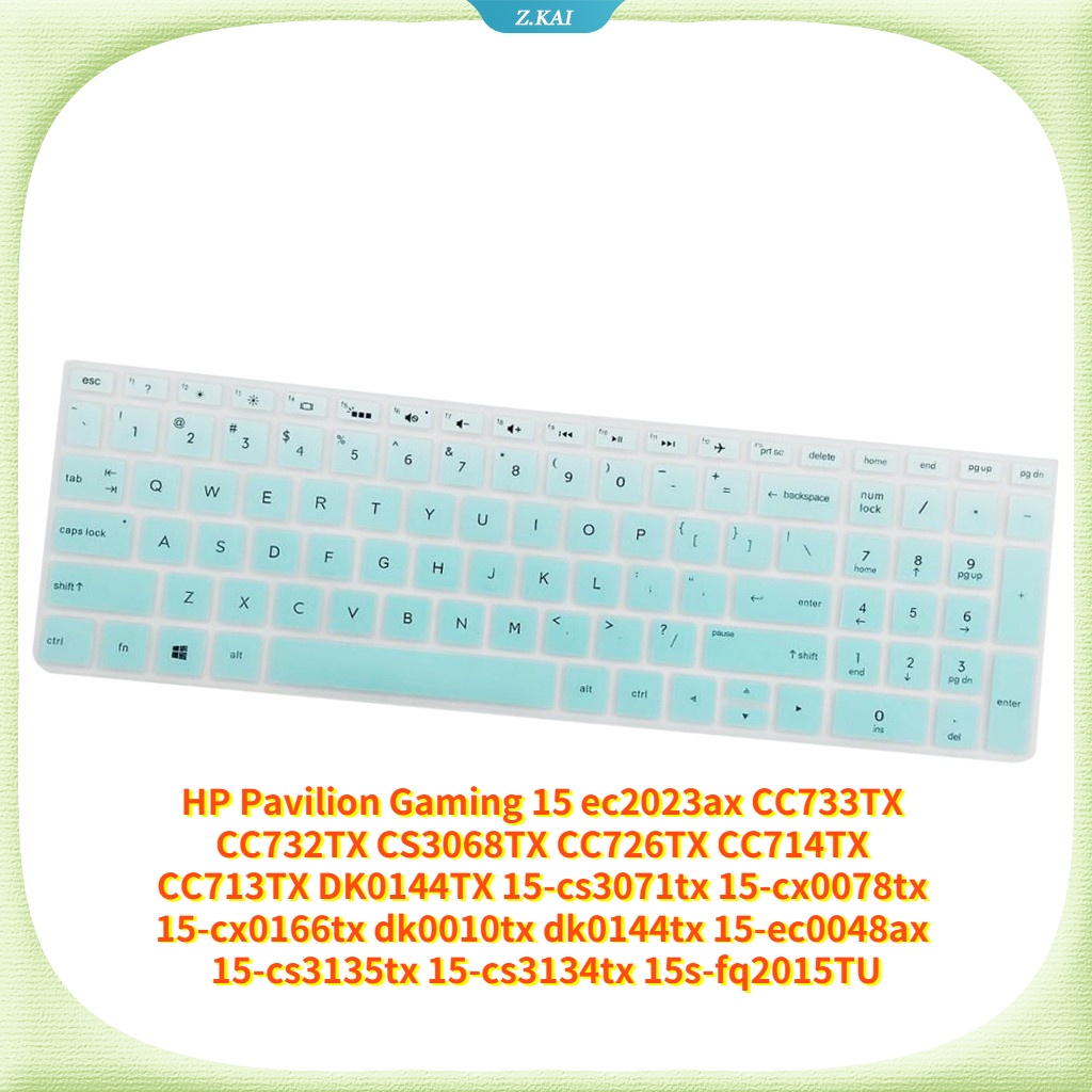 Cover Keyboard Gaming HP Pavilion 15 ec2023ax CC733TX CC732TX CS3068TX CC726TX CC733TX Cc733Txtx Cc714Txtxkk13Xt