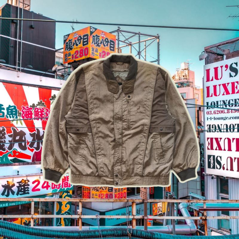 Vtg Harington/Flight Jacket Brown