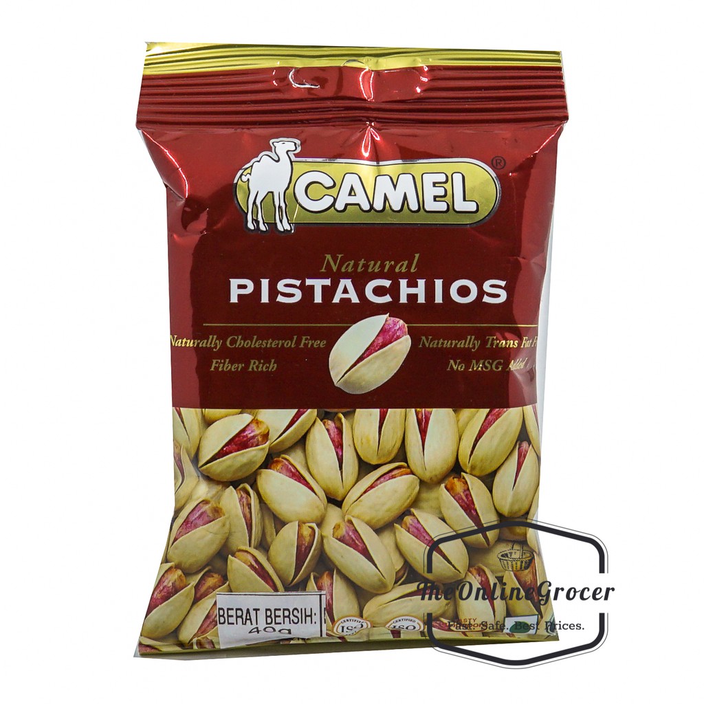 Camel Natural Baked Pistachios 40gr - Kacang Pistachios