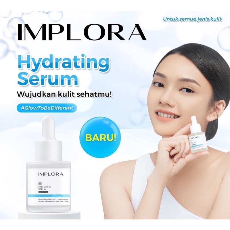 IMPLORA SERUM WAJAH ORI BPOM