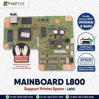 Sparepart / Sparepart Printer / Spare Part Printer / Fast Print Mainboard Original Epson L800