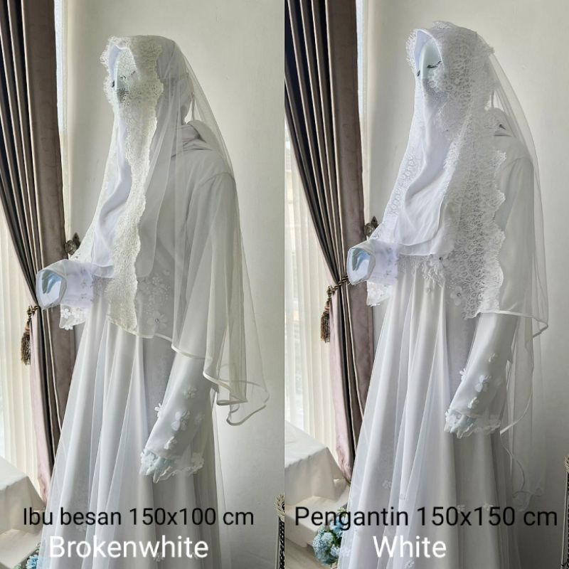 VEIL Slayer Brokat Pengantin dan Ibu Besan By Adelus