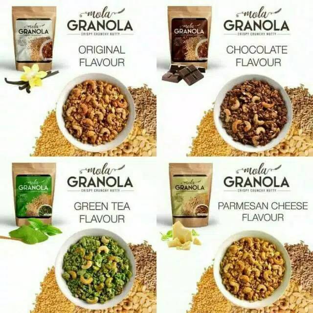 

Mola Granola Sereal Sehat untuk Diet