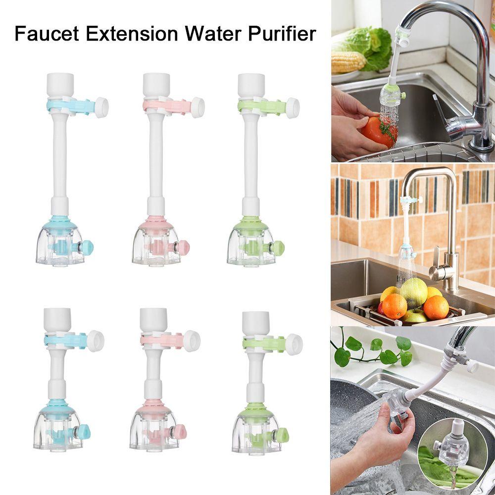 Suyo Keran Dapur Fleksibel Hemat Air Diffuser Extender Adjustable Tap Outlet Head