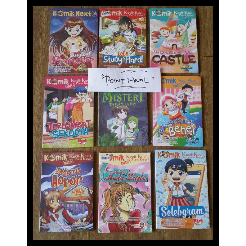 Baru Product 9 Paket Komik Kkpk - Lets Study Hard