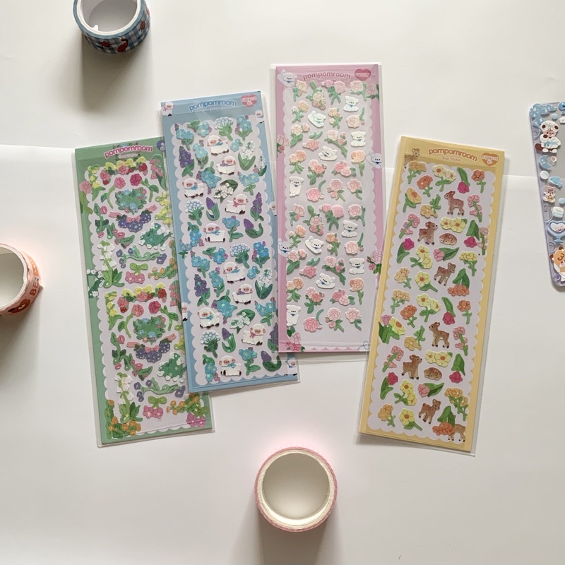 

sticker confetti deco korea photocard readystock B302